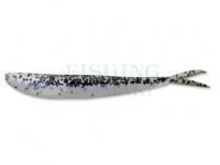 Soft lure Lunker City Fin-S Fish 2.5" - #101 Salt & Pepper Blue Phantom (ekono)