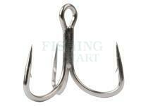 Treble Hooks Mustad AlphaPOINT In-Line Triple Grip Titan Steel - #4