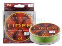 Plecionka Fishing Empire Lider X4 150m green - 0.12mm