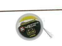 FOX Rage Linka stalowa Predator 19 & 49-Strand Coated Steel Wire