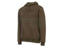 Bluza z kapturem Prologic Mega Fish Hoodie Army Green - M