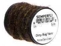 Przędza Semperfli Dirty Bug Yarn 5m 5yds - Mottled Dark Green