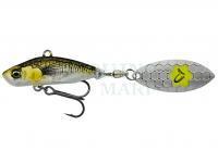 Przynęta Savage Gear 3D Sticklebait Tailspin 7.3cm 13g - Green Silver AYU Fluo