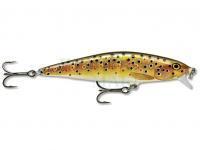 Hard Lure Rapala Flat Rap 8cm 7g - Brown Trout (TR)