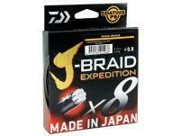 Braided Line Daiwa J-Braid Expedition x8E Smash Orange 300m - 0.18mm