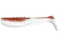 Soft baits Dragon Bandit PRO 6cm WHITE/CLEAR red glitter