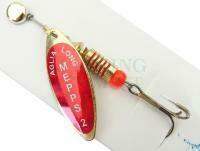 Spinner Mepps Aglia Long Redbo #2 | 7g - Gold