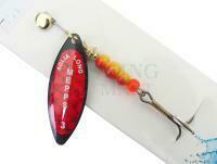 Spinner Mepps Aglia Long Redbo #3 | 11.5g - Black