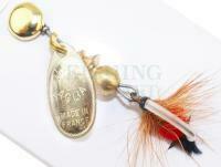 Spinner Mepps Aglia Mouche Gold / Red #0 2.5g