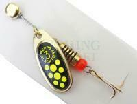 Spinner Mepps Black Fury Gold / Chart dots - #3 | 6.50g