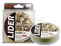 Braided Line Fishing Empire Lider 3D Camou X4 125m - 0.12mm