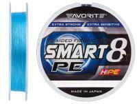 Braided Line Favorite Smart PE 8x 150m (sky blue) - #0.8/0.153mm 10lb/6.8kg