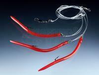 Balzer 71 Grad Nord Cod And Coalfish Rig 130cm dark red - 3 x 7/0