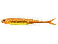 Soft baits Fish Arrow Flash‐J Split SW 5" - #119 Glow Orange / Silver