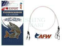 Expert Fluorocarbon Leaders 10kg - 22cm