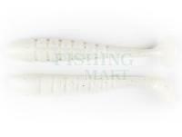 Gumy X Zone Lures Pro Series Swammer 4" 10cm - Pearl Silver Flake