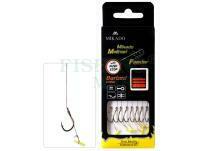 Przypony Mikado Method Feeder Rigs Braid Chinu z Push Stop 10cm - #6