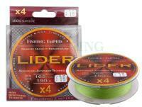 Braided Line Fishing Empire Lider X4 150m green - 0.12mm