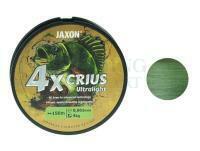 Braided Line Jaxon Crius 4X Ultralight Army Green 150m - 0.053mm