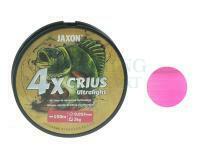 Plecionka Jaxon Crius 4X Ultralight Pink 150m - 0.042mm