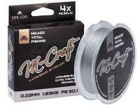 Braided Line Mikado M-Craft Braid 150m - Grey - 0.03mm