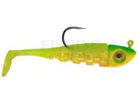 Przynęta Delalande Toupti Shad 7cm 7g - 066 - Fire Tiger Pailleté