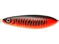 Lure Rapala Rattlin` Minnow Spoon 8cm - MATTE BLACK RED UV