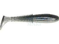 Soft baits Dragon Invader Pro  5cm - Pearl/Clear Smoked - blue/black glitter