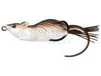 Lure Live Target Hollow Body Mouse 7cm 14g - Brown/White