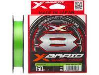 Braided Line YGK X-Braid Braid Cord X8 150m - #2.0/0.235mm 35lb/16.0kg