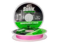 Braided line Sufix Nanobraid 0.04mm 100m - Hot pink